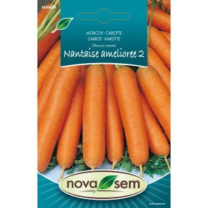 Seminte de morcov nantaise amelioree, 2 grame